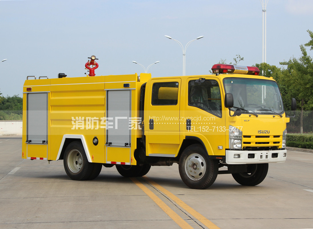 【五十鈴】700P 5噸泡沫消防車