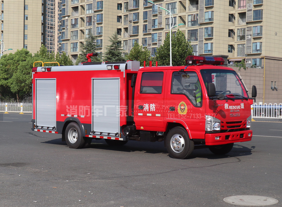 【五十鈴】600P 2.5噸水罐消防車