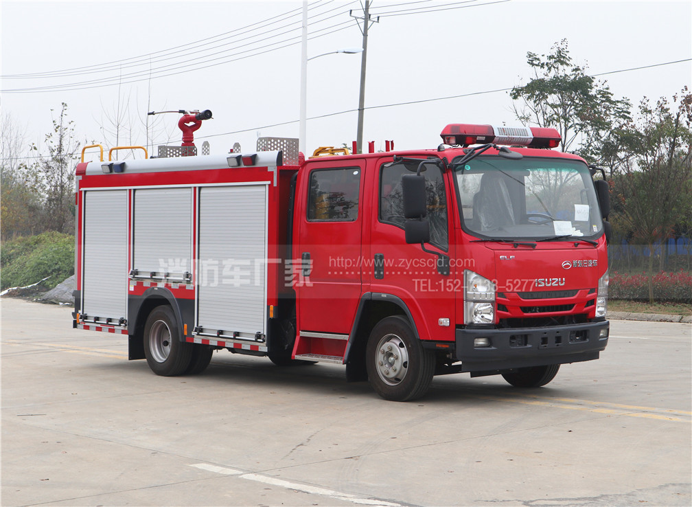 4噸水罐消防車【五十鈴700P】