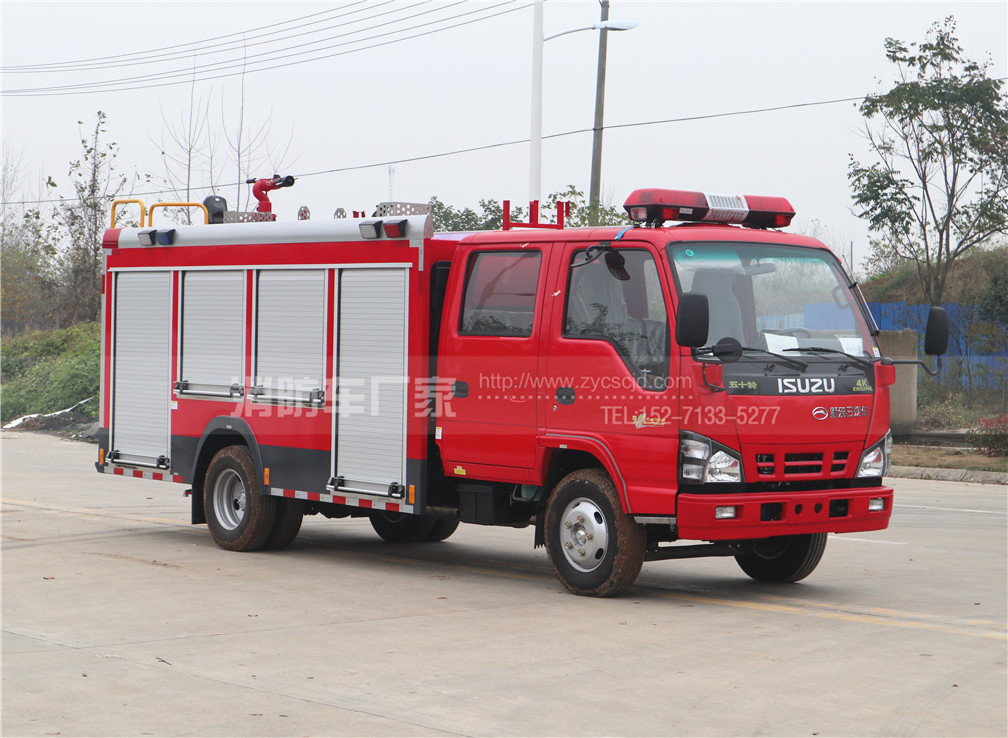 【五十鈴】600P 2噸水罐消防車